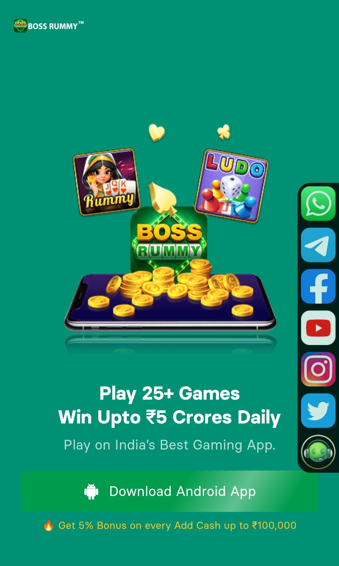 Boss Rummy Yono Apk